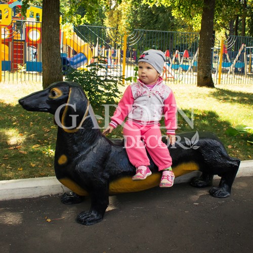 Такса лавка садовая