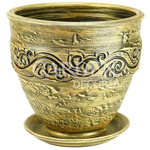 Горшок РЕЛЬЕФ 2 - фото 56500