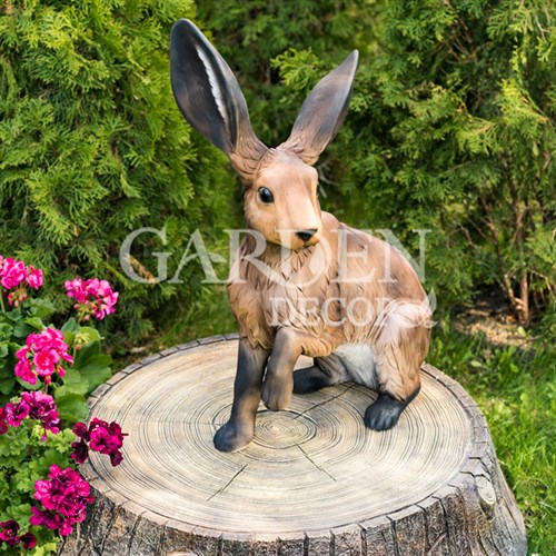 Фигура садовая Заяц коричневый U09087 - фото 63220