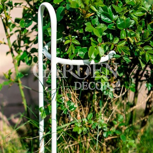 Опора для молодых растений металлическая белая 58-927W - фото 66466