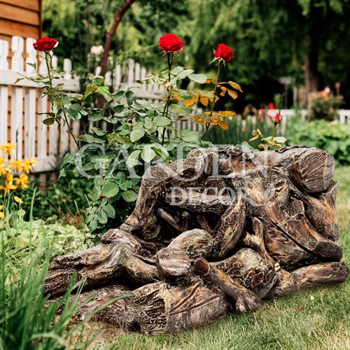 Фонтан садовый Коряга каскадный длина 114 см U08320 - фото 85395