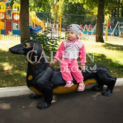 Такса лавка садовая