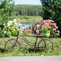 Велосипед кованый