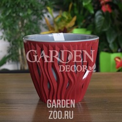 Кашпо Вдохновение 2,25л бордо