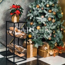 Стойка Лофт под дрова и две бутыли 20л металл 66-924