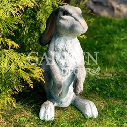 Фигура для сада Заяц Русак серый F07436-Gray
