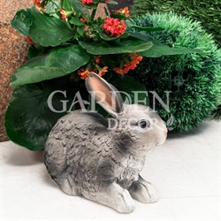 Фигура для сада Зайчонок серый U09089-Gray