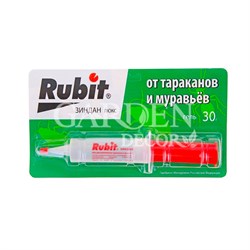 Рубит гель от тараканов и муравьёв 30г Люкс
