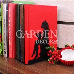 Подставка для книг на полке Девочка металл чёрный 705-016B