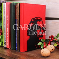 Ограничитель на книжной полке Эйнштейн металл чёрный 705-014B