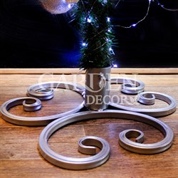 Подставка для ели серая металлическая 200-27Gray