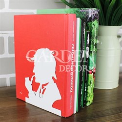 Ограничитель для книг Шерлок Холмс белый 705-042W