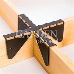 Кронштейн крестообразный для грядок 801-034Br