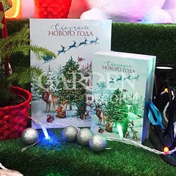 Коробка-книга 2 в 1 Счастливого Нового Года 27*19,5*8см
