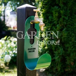 Кронштейн для хранения шланга садового металлический 802-032Gr