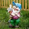 Садовая фигура гном с зайчиком