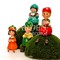 Фигура декоративная Гном Огурчик для сада высота 41см U08993 - фото 53758