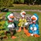 Фигура Утенок с зонтом сбоку F08990-Gr - фото 59168