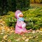Фигура декоративная Утёнок в розовом плаще высота 53см F08976-P - фото 59273