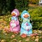 Фигура декоративная Утёнок в розовом плаще высота 53см F08976-P - фото 59282