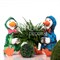 Фигура декоративная Утёнок в плаще высота 53см F08976-Bl - фото 59295