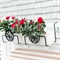 Подставка балконная Бабочка на перила длина 29см металлическая 203-002 - фото 59887