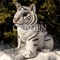 Фигура Тигренок сидит стеклопластик U08925 - фото 67047