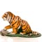 Фигура садовая Тигренок на камне стеклопластик U08923 - фото 67076