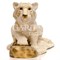 Фигура садовая Тигренок на камне стеклопластик U08923 - фото 67078