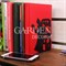 Подставка для книг на полке Бэтмен чёрный 705-006B - фото 68781