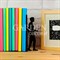 Подставка книжная на полку Человек металл чёрный 705-017B - фото 68796