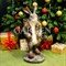 Фигура Заяц с корзиной на спине для растений полистоун F01042-Gray - фото 70126