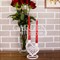 Подсвечник настольный Сердце на две свечи бело-золотой 607-022W - фото 70717