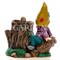 Фигура садовая Гном на пне с кашпо для цветов F08845 - фото 73214