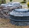 Крышка септика декоративная Камень рельефный стеклопластик U08377 - фото 73924