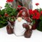 Фигура садовая Гном сидит высота 42см полистоун U08372 - фото 73988