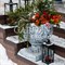 Вазон уличный для цветов Листья под бетон диаметр 52см U07926-BT - фото 74106