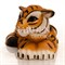 Фигура Тигренок лежит стеклопластик U08924 - фото 75300