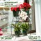 Подставка для цветов на подоконник на 8 цветов металл 14-918-BG - фото 77468