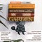 Полка скрытая настенная для книг чёрная Черепаха металл 705-050B - фото 77579