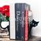 Держатель на полке для книг Кот выглядывает металлический 705-011B - фото 77880