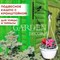 Кашпо для цветов подвесное уличное 4,5л с металлическим кронштейном 201-008B - фото 79874