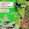 Кашпо для цветов подвесное уличное 4,5л с металлическим кронштейном и фонарем 201-005B - фото 79879