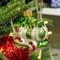 Игрушка ёлочная Паровозик 8см зелёный - фото 85327