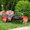 Мангал разборный кованый для дачи 40см 861-32R - фото 86046