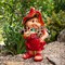 Фигура садовая Гном девочка клубничка F08195 - фото 86358