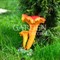 Фигура садовая Грибы лисички полистоун высота 35см F07193 - фото 86596