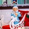 Фигура декоративная Снегурочка на Новый год полистоун F03180 - фото 86730